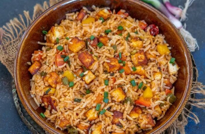 Schezwan Paneer Fried Rice