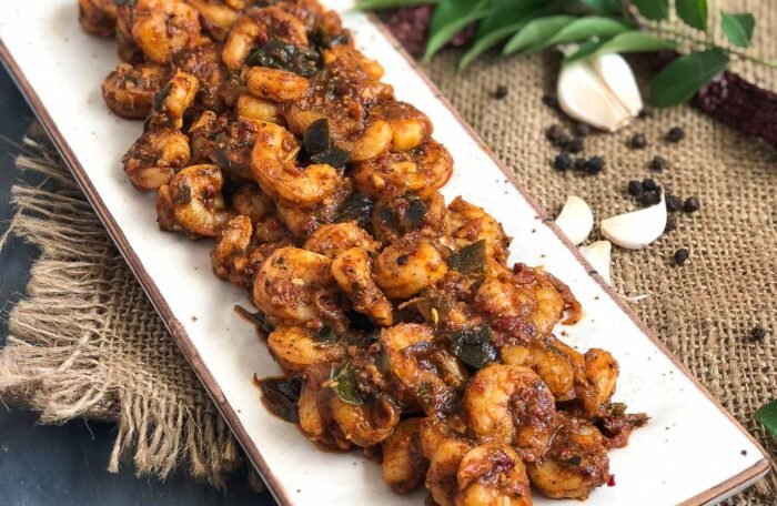 Shrimp Pepper Fry